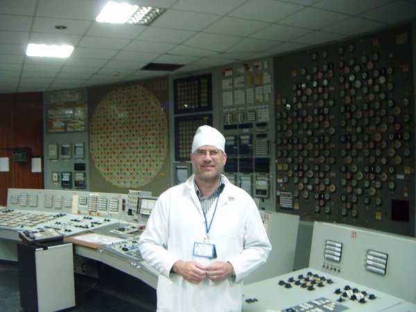 Keith Pearce, Chernobyl control room